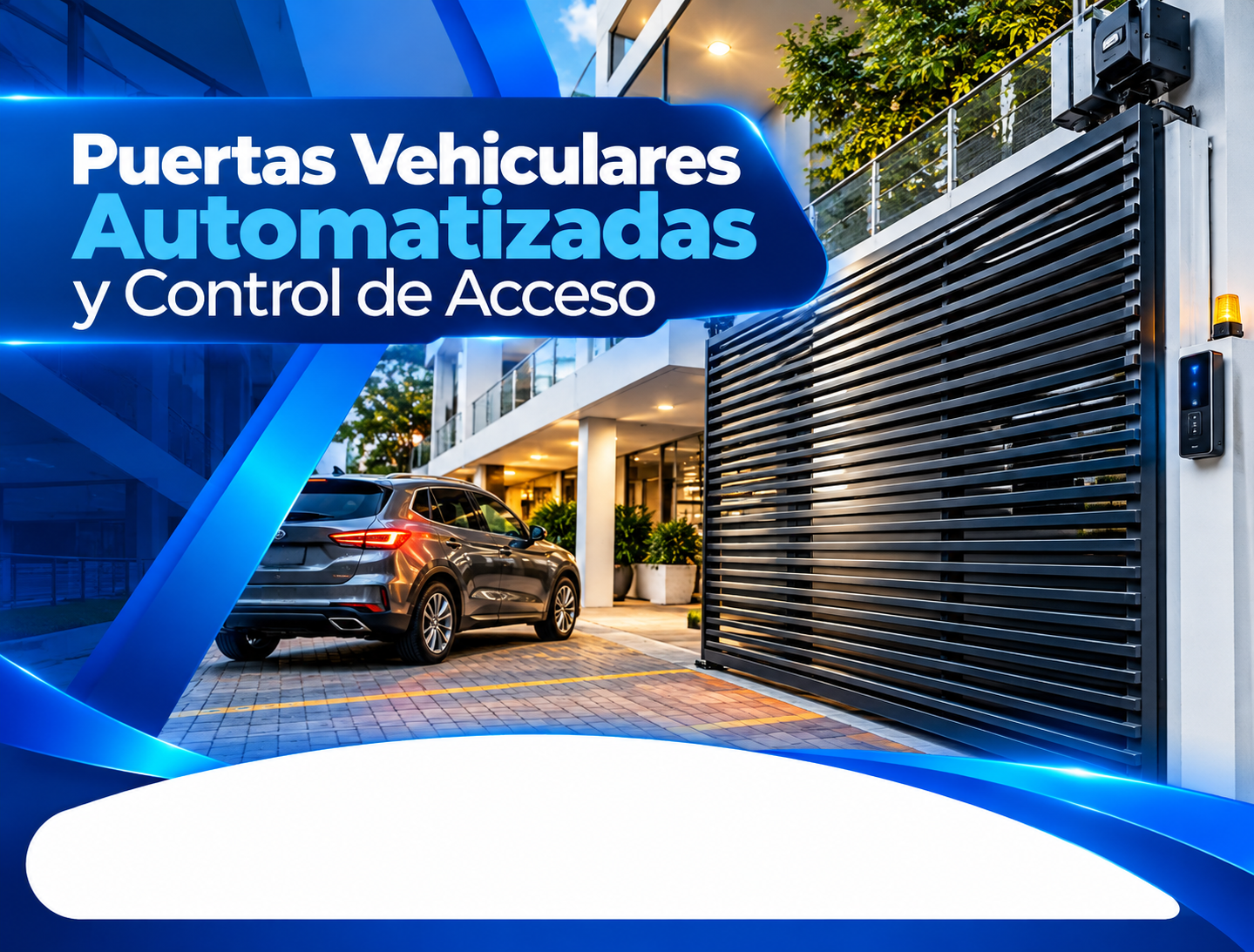 Puertas Vehiculares Automatizadas y Control de Acceso